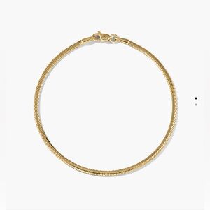 Mejuri 14k Gold Cobra Bracelet